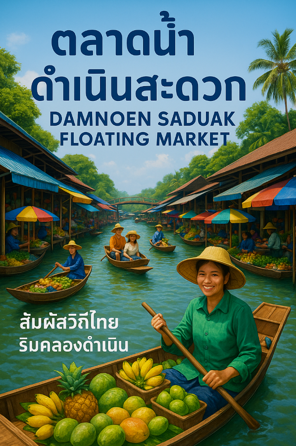 Damnoen Saduak Floating Market